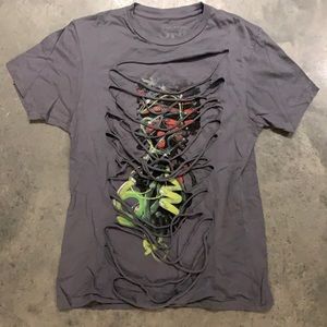 Michael Jackson One Cirque du Soleil Shredded Zombie Tee